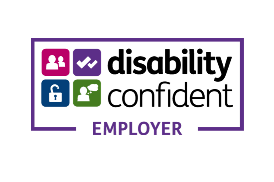 OFFICIAL DISABILITY CONFIDENT EMPLOYER LOGO