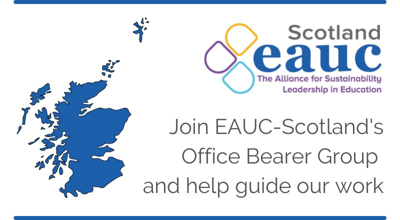 Applications open for joining EAUC-Scotland's Office Bearers Group
